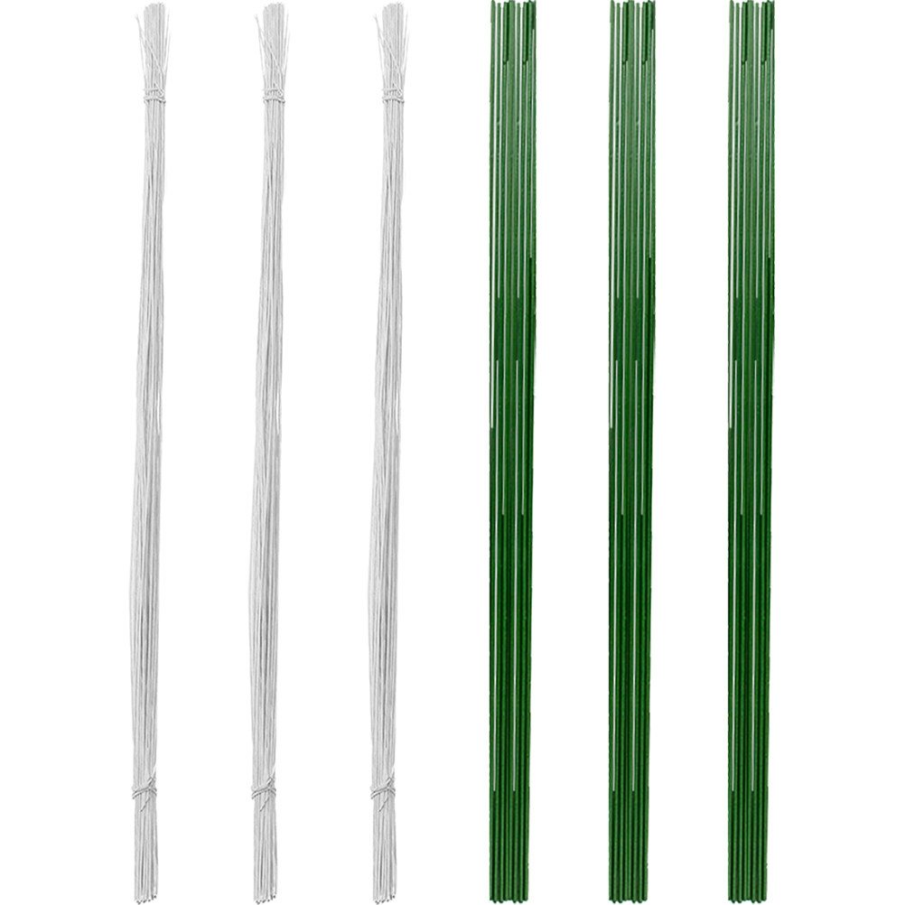 Wedding Supply Decor - 200 قطعة من سيقان الزهور الورقية