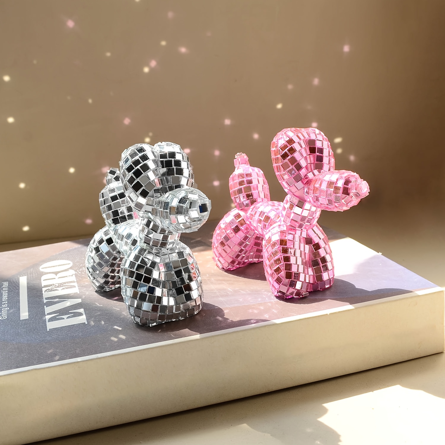 Confetti Balloon Set - بالون مرآة ديسكو على شكل كلب