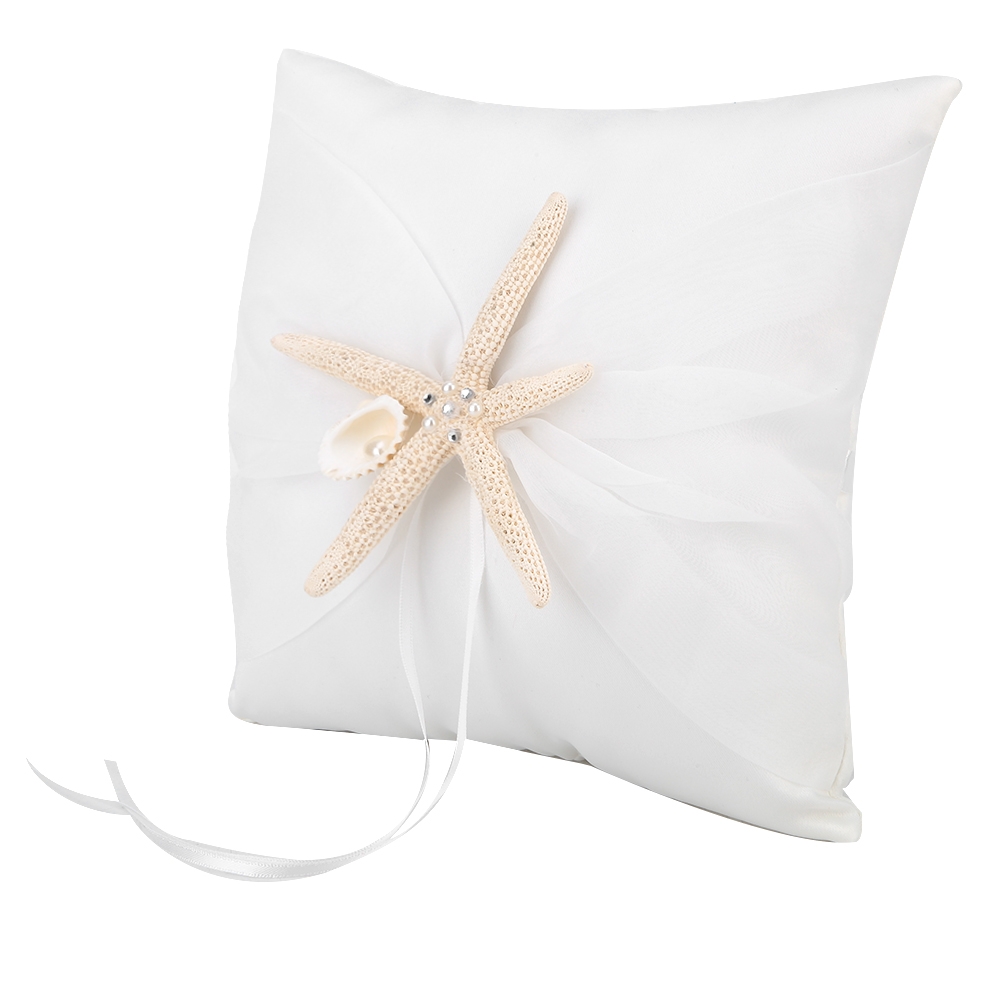 Ring Bearer Pillow - وسادة حاملة خاتم الزفاف من العاج