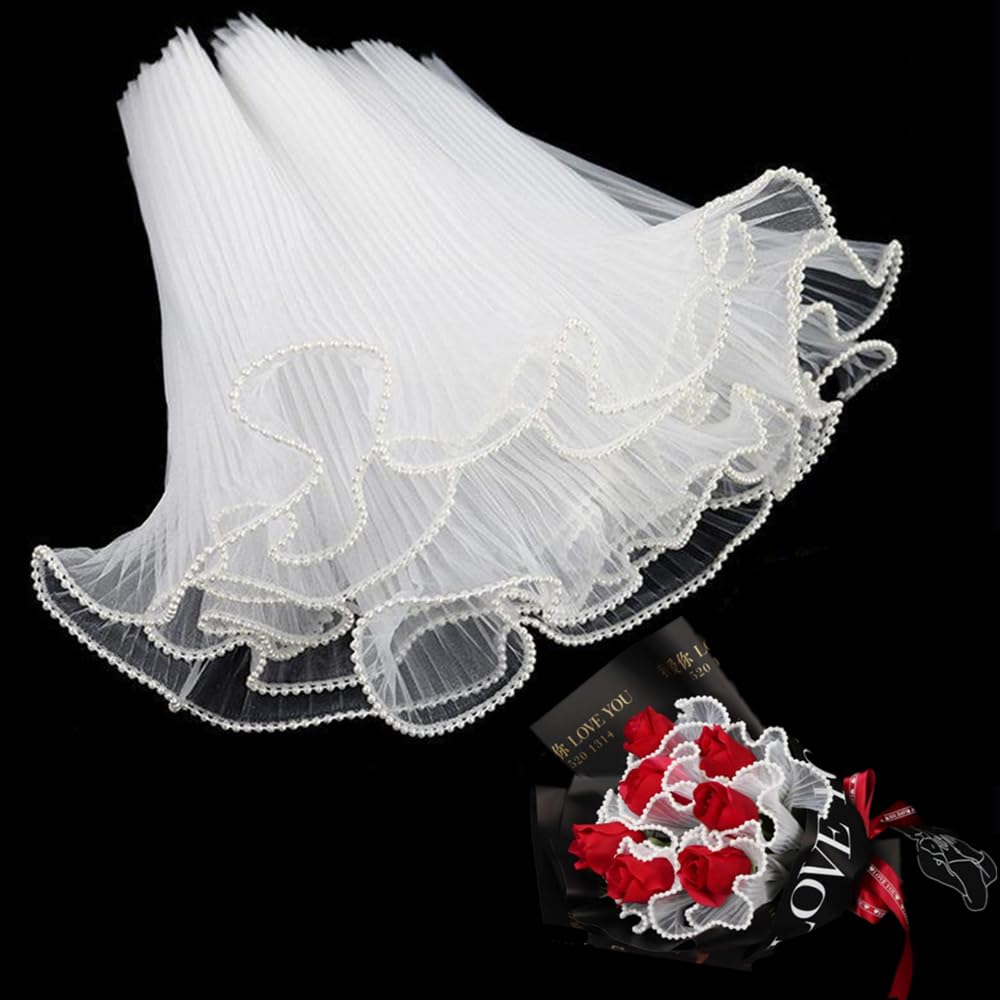 Wedding Supply Shops - ورق تغليف الزهور - لفة واحدة
