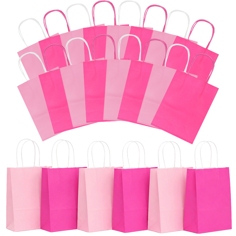 Wedding Supply Shops - 12 قطعة من أكياس التسوق الورقية