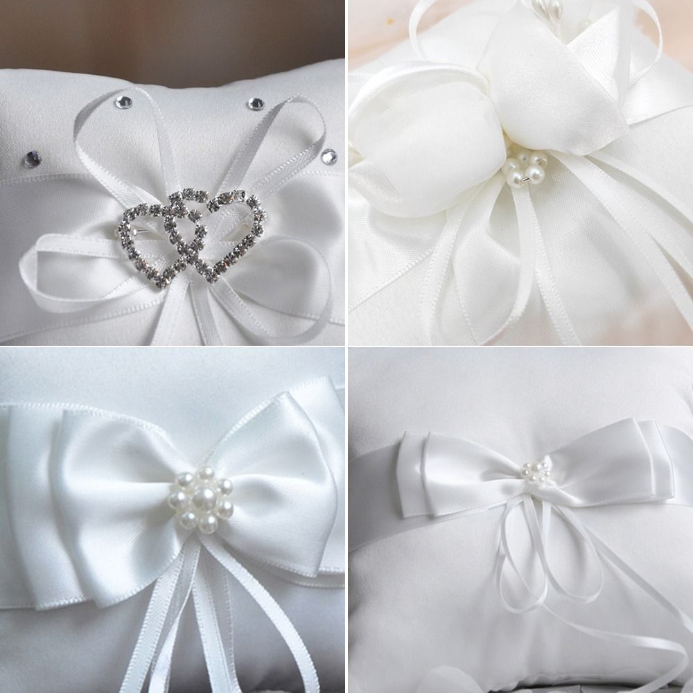 Ring Bearer Pillow - وسادة حاملة الخواتم 15*15 سم 20*20