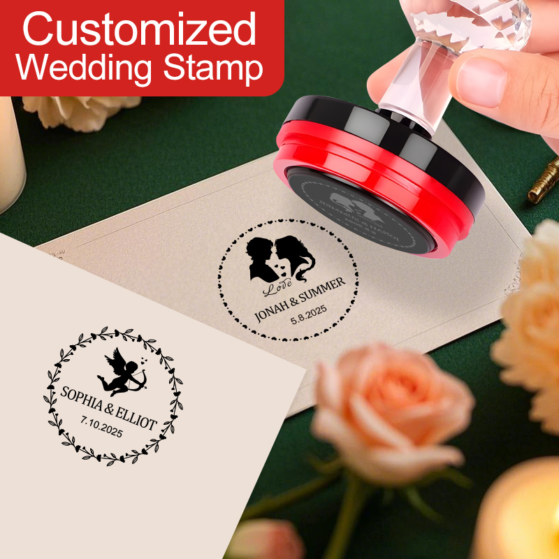 Wedding Event Supply - ختم مخصص لقرطاسية الزفاف - أدوات