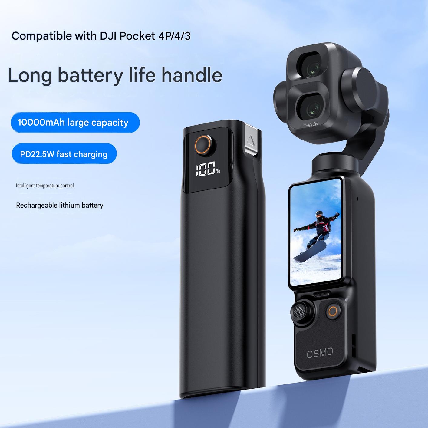 Wedding Power Supply - مقبض كاميرا لـ Osmo Pocket 4P/4/3