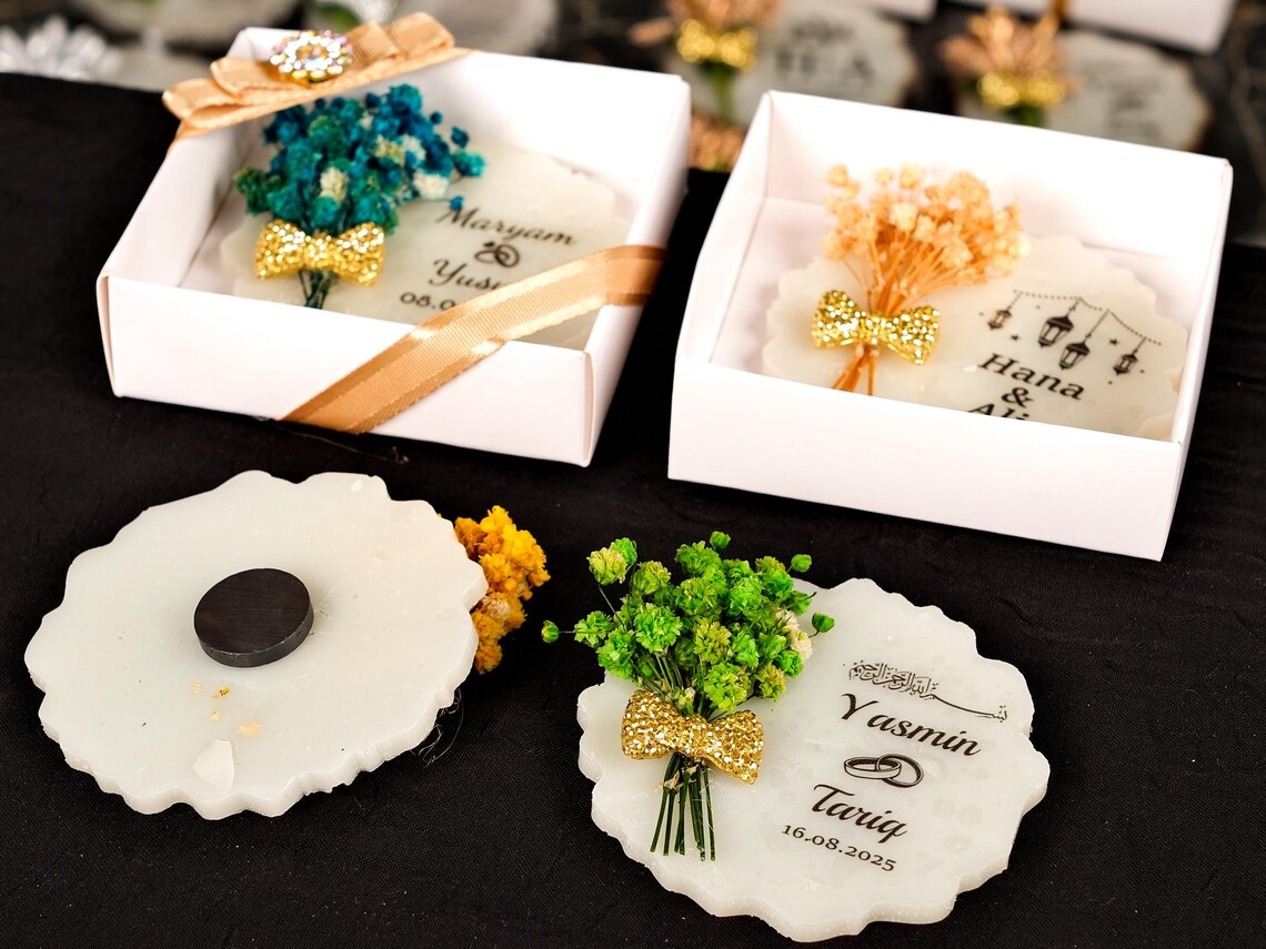 هدايا مغناطيس الزفاف المخصصة:  - مراجعة Wedding Package Gold وسعره