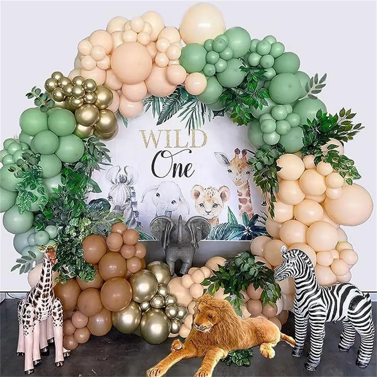 105 قطعة من بالونات حيوانات ال - مراجعة Wedding Zoo وسعره