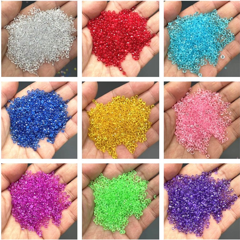 3000 قطعة كريستال صغير فو الما - مراجعة Wedding Supply Decor وسعره