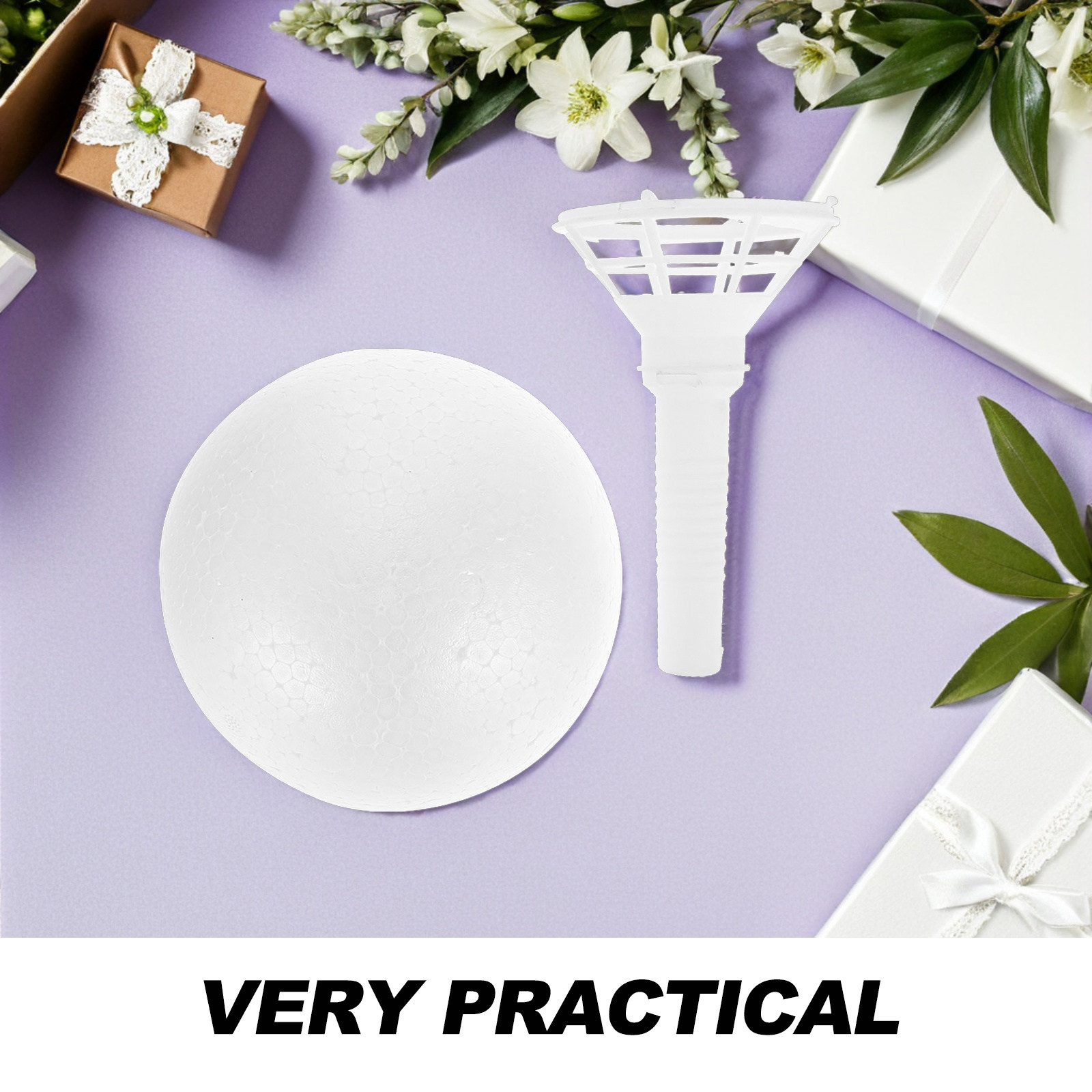 حامل باقة زهور من الفوم للعروس - مراجعة Wedding Supply Decor وسعره