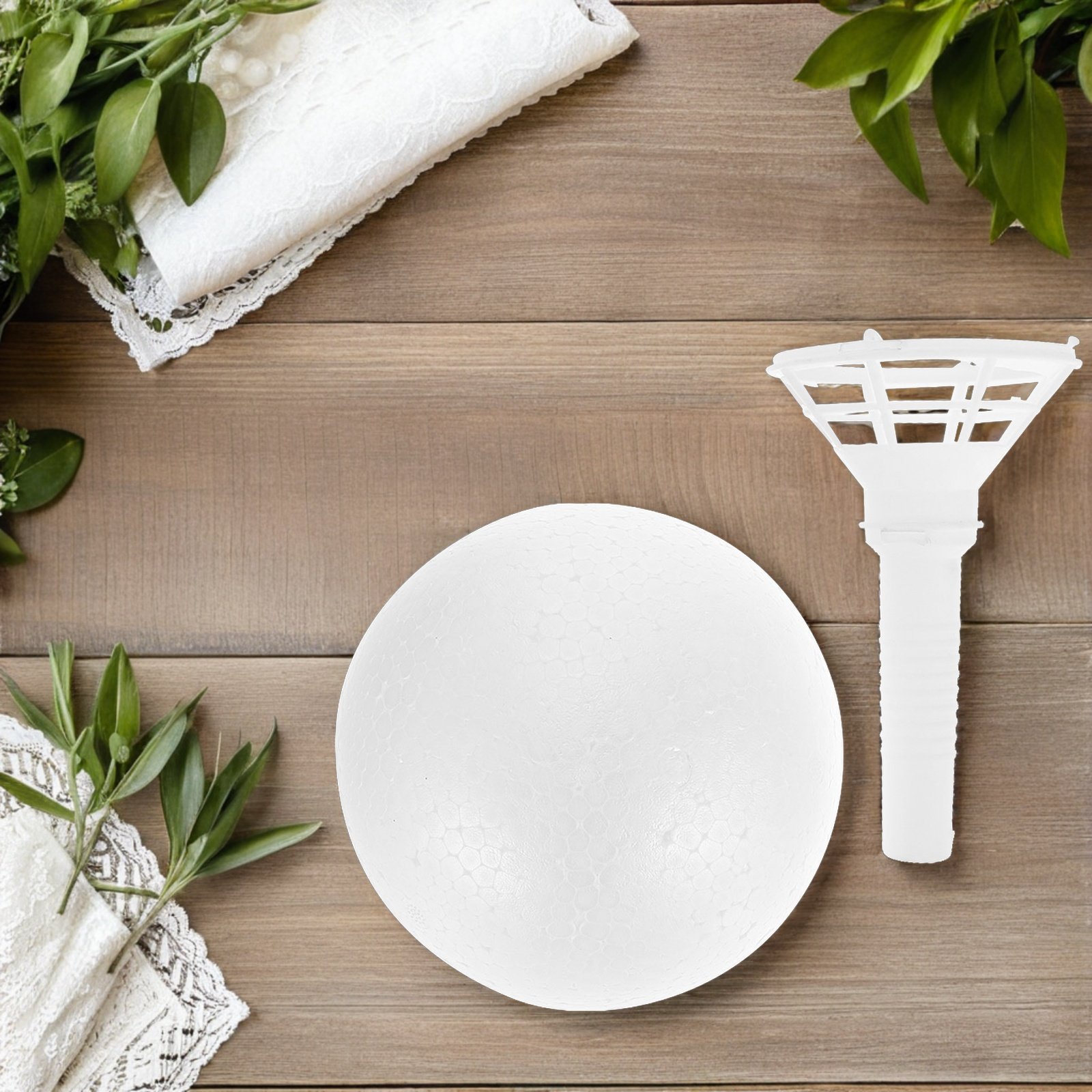 حامل باقة زهور من الفوم للعروس - مراجعة Wedding Supply Decor وسعره