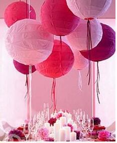 فوانيس ورقية صينية زرقاء اللون - مراجعة Wedding Event Supply وسعره