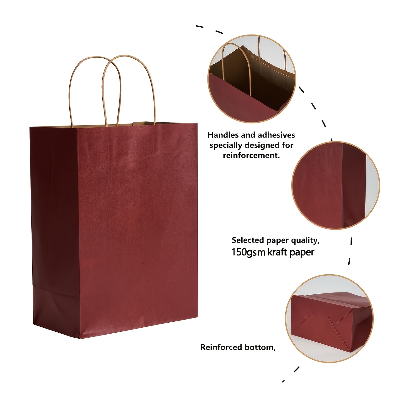 100 قطعة من أكياس الهدايا الور - مراجعة Wedding Supply Shops وسعره