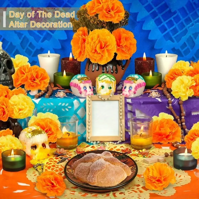 رؤوس زهرة القطيفة الاصطناعية ل - مراجعة Indian Wedding Decor Supply وسعره