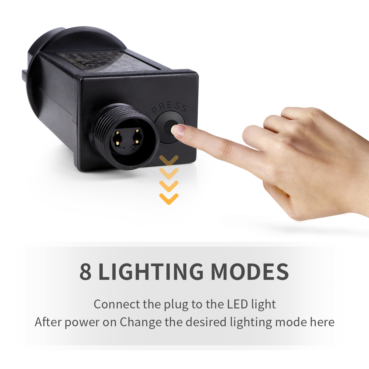 10 متر-100 متر LED سلسلة الجني - مراجعة Wedding Power Supply وسعره