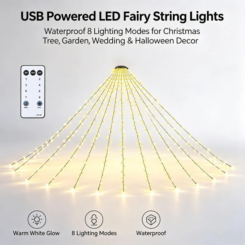 أضواء LED مقاومة للماء تعمل بـ - مراجعة Wedding Led وسعره