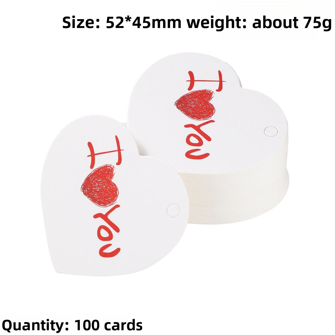 100 قطعة بطاقات هدايا شكر على  - مراجعة Wedding Supply Decor وسعره