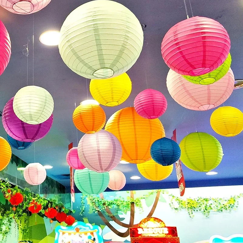 فوانيس ورقية صينية متعددة الأل - مراجعة Wedding Event Supply وسعره