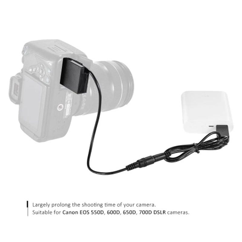 DR-E8 الدمية البطارية مع تيار  - مراجعة Wedding Power Supply وسعره