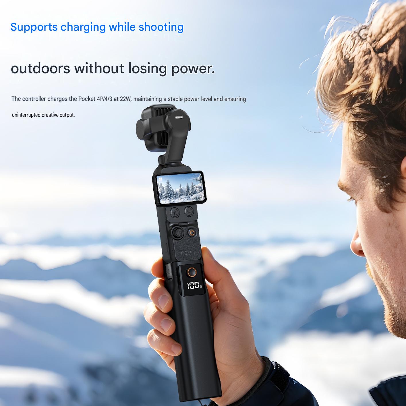 مقبض كاميرا لـ Osmo Pocket 4P/ - مراجعة Wedding Power Supply وسعره