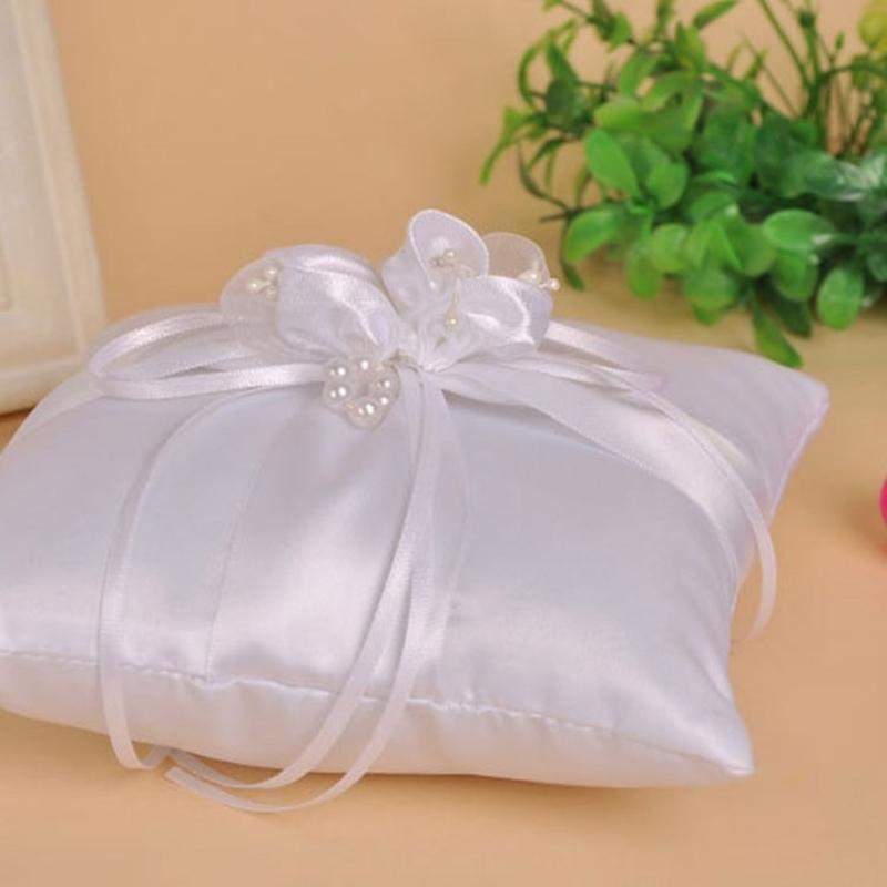P9FE Wedding Pearls Rings Palo - مراجعة Ring Bearer Pillow وسعره